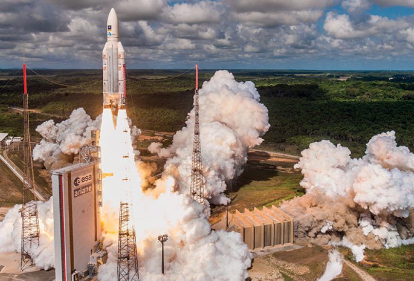 ARIANE 5: Fifth Successful Launch In 2017 | Avio