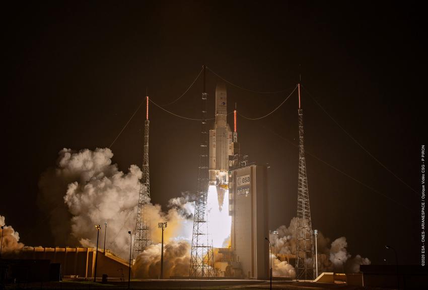 ariane va252 liftoff